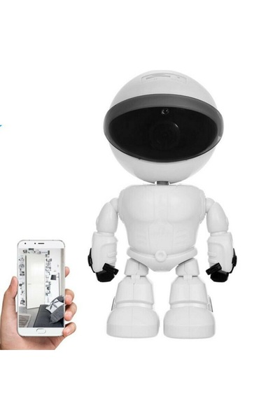 Andowl Κάμερα Κρυφή Παρακολούθησης Wi-Fi 1080p Ρομπότ με Κάρτα Μνήμης Q-S39