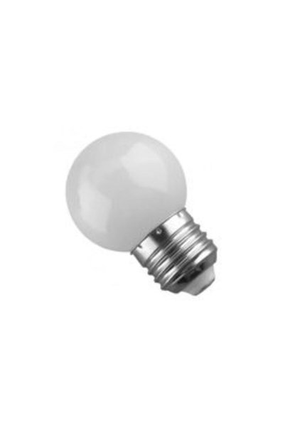 Rixme LED Λάμπα E27 Mini Γλόμπος 3W 220V 200LM Ψυχρό Λευκό RZ-0036
