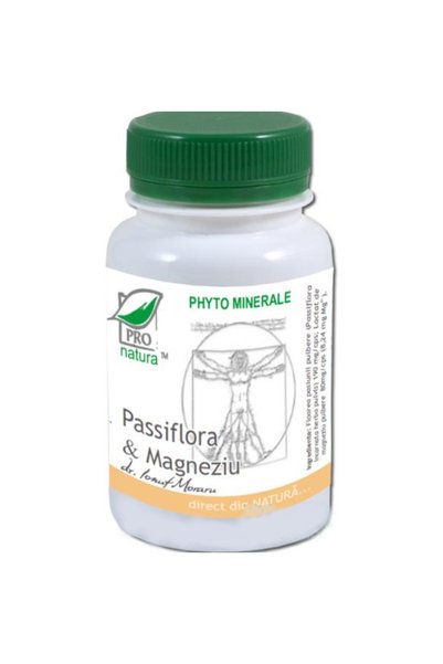 MEDICA Πασιφλόρα και Μαγνήσιος Pro Natura Medica, 60 κάψουλες