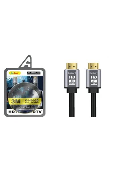 Andowl Καλώδιο 3m Hdmi σε Hdmi 4K Q-HD030