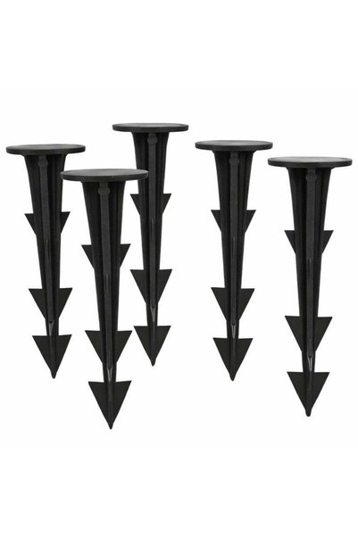 MyOfficeShop Set de 50 de cuie din plastic pentru fixarea foliilor, tip ancor...