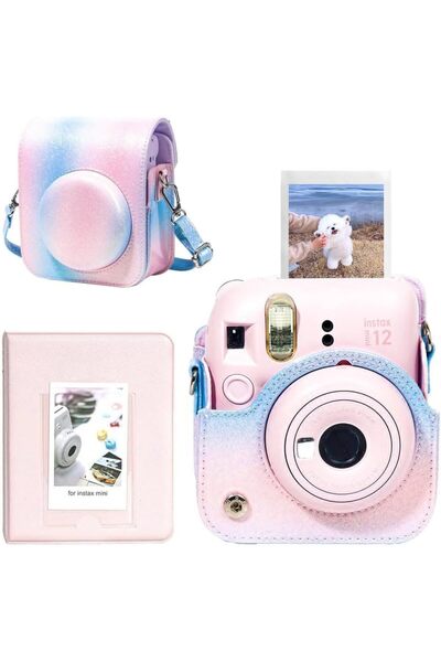 Generic Case for Fujifilm Instax Mini 12 Camera Protective PU Leather Bag Cov...