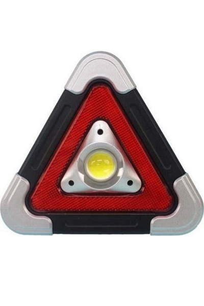 hurry bolt Τρίγωνο ασφαλείας με φακό 500lm USB/solar