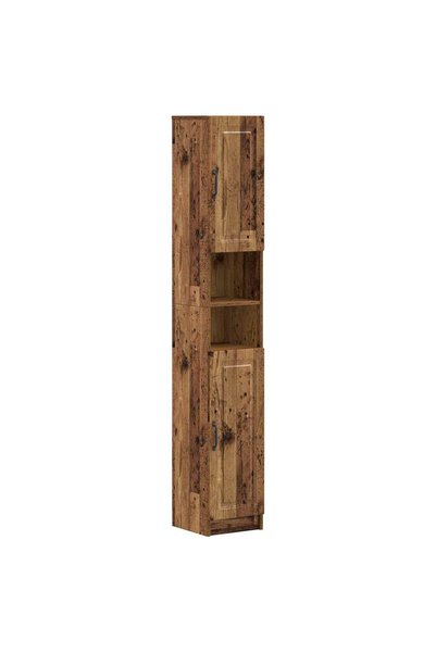 vidaxl Cabinet de Baie cu Raft Deschis UTRECHT Lemn vechi