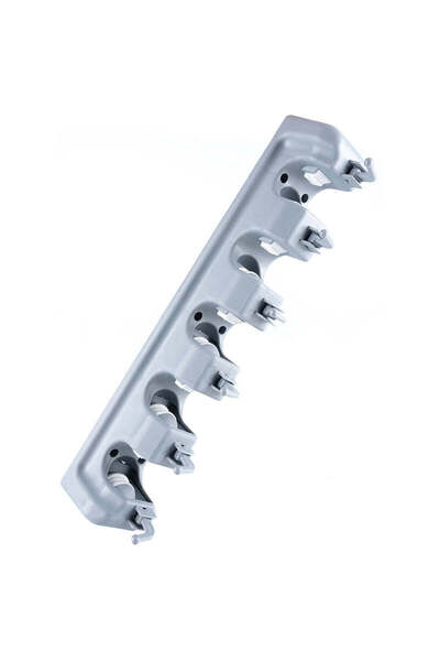 MyOfficeShop Suport de perete pentru mop sau mătură, dibluri incluse, 41x6x11...