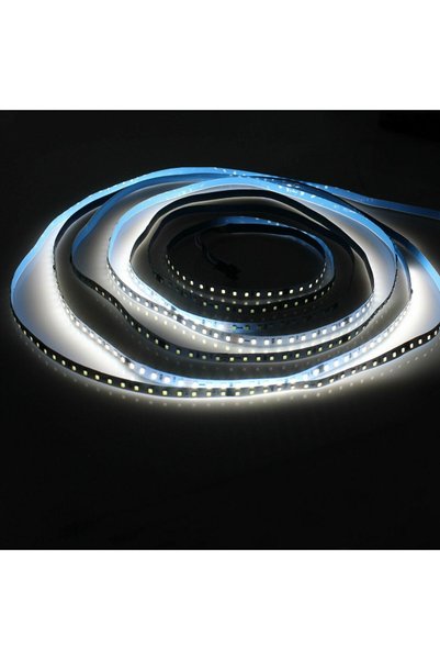 OEM LED Ταινία Strip 5m 24V 600 SMD 3528 Ψυχρό Λευκό 6000K Αυτοκόλλητη με Ασύ...