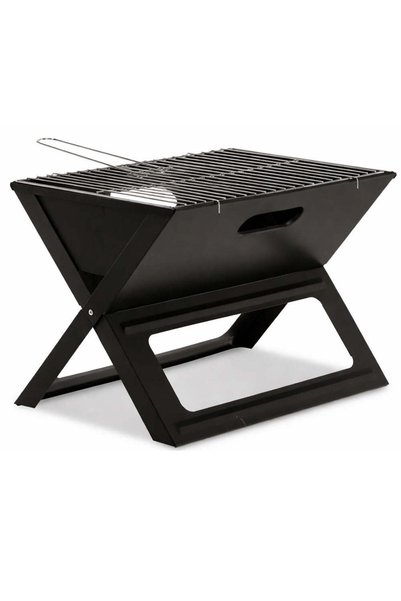 MyOfficeShop Grătar portabil pliabil pentru grădină și camping, metalic, 44x2...