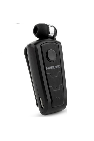 Fineblue Bluetooth Ακουστικό F910 Μαύρο Handsfree με Δόνηση 4.0