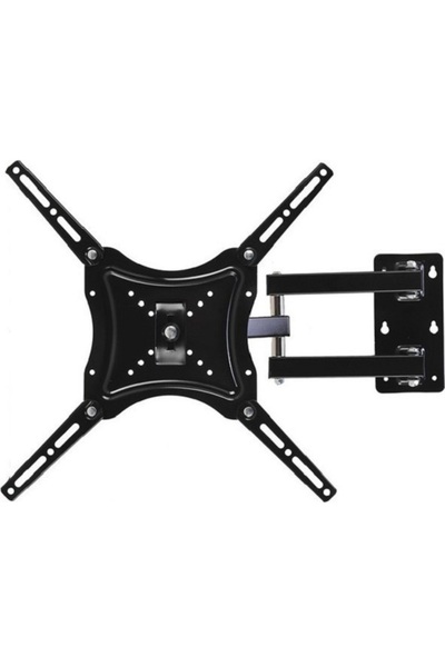 OEM Βάση Τηλεόρασης Τοίχου HDL-117B-2 14''-55'' για 50kg, μαύρη