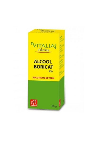 Vitalia Pharma Boricated alcohol 4%, 20g, Vitalia