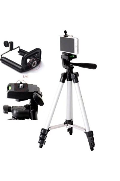 Kt Τρίποδο KT-3110A πτυσσόμενο 4 επιπέδων, ύψος 102cm για κάμερες & κινητά