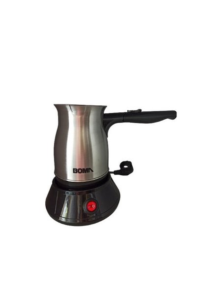 Boma Ηλεκτρικό Μπρίκι BM-1622 Inox 600W 400ml για Ελληνικό Καφέ