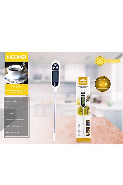 HOOMEI Ασύρματο Ψηφιακό Θερμόμετρο Μαγειρικής -50°C έως +300°C με Ακίδα HM-6503