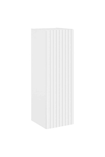 vidaxl Dulap Bathroom Montat pe Perete Alb 33 x 34,5 x 60 cm