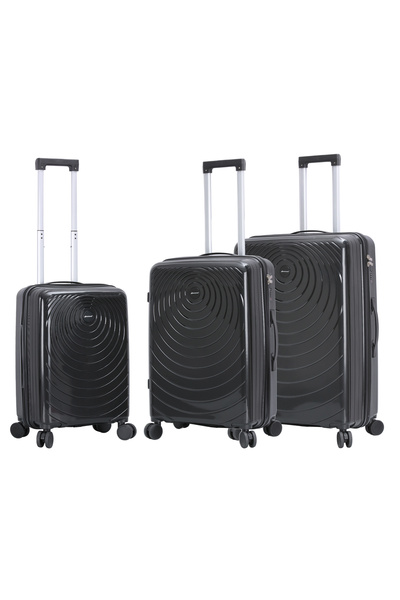 Madisson Set Trolere Madisson, Polipropilenă, Fermoar Antifurt, Cifru, 3 Pies...