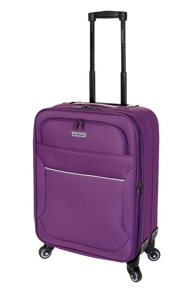 Diplomat ZC 3004 Troler de cabină extensibil, Poliester, 4 roți, 56 cm, Mov