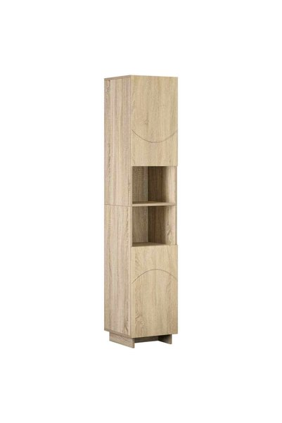 vidaxl Dulap de baie Stejar Sonoma 36.5 x 38 x 180 cm Lemn prelucrat