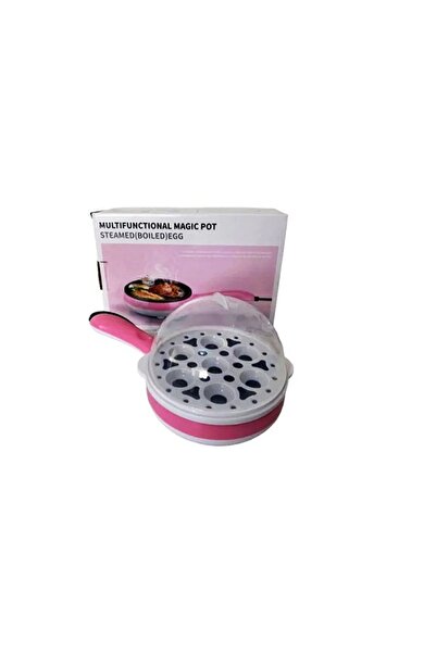 Magic Potion Perfumes Βραστήρας Αυγών Magic Pot 7 Θέσεων 350W Ροζ για Γρήγορο...