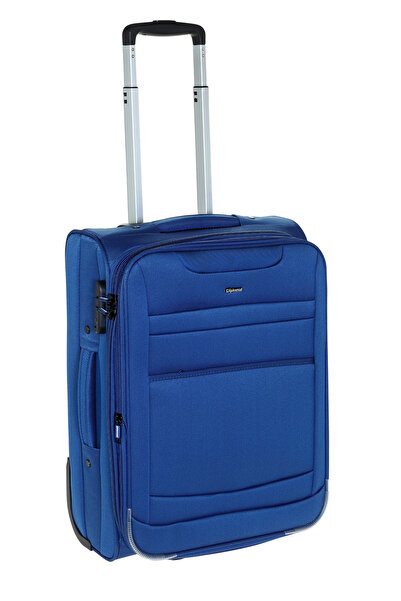 Diplomat Troler cabina extensibil ZC 6020, 2 roti, poliester, 55 cm, albastru