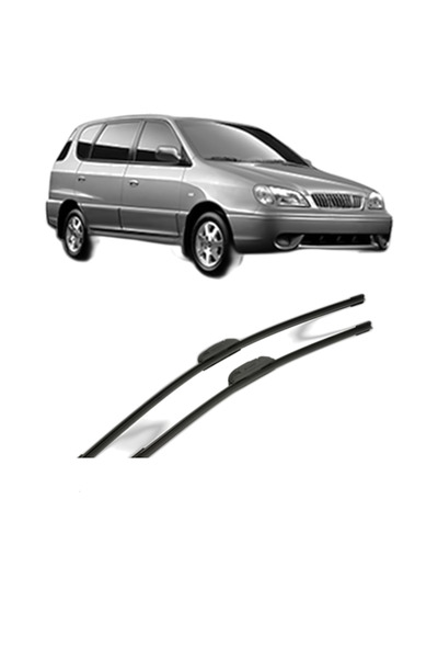 Bosch Wiper Blades Set for KIA CARENS I MPV (FC, FJ) 2000-2005, Windscreen, A...