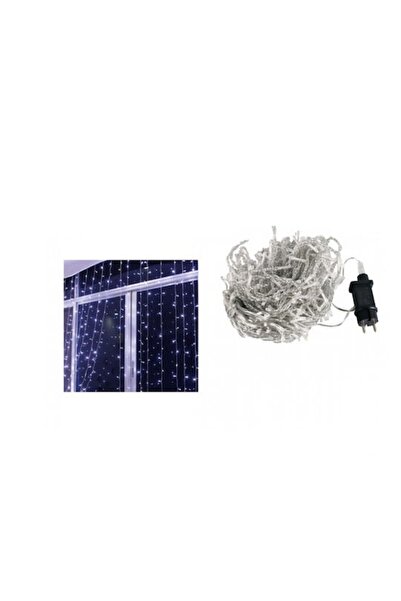 OEM Χριστουγεννιάτικα Λαμπάκια Κουρτίνα 480 LED IP44 Ψυχρό Λευκό 8 Προγράμματ...