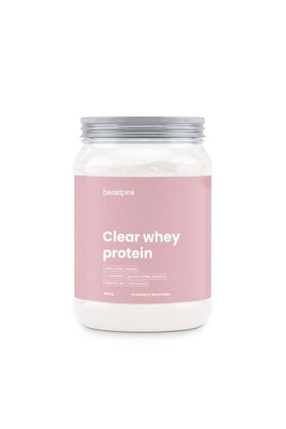 GymBeam Clear Whey Protein 500 g limonadă cu căpșuni