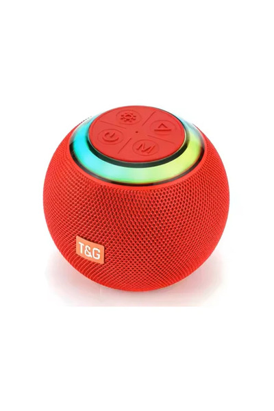 OEM Mini φορητό ασύρματο ηχείο Bluetooth - Wireless Speaker TG-683 σε κόκκινο...