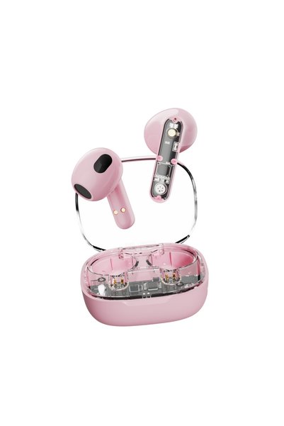 OEM STREETZ True Wireless ακουστικά ροζ T150-PNK