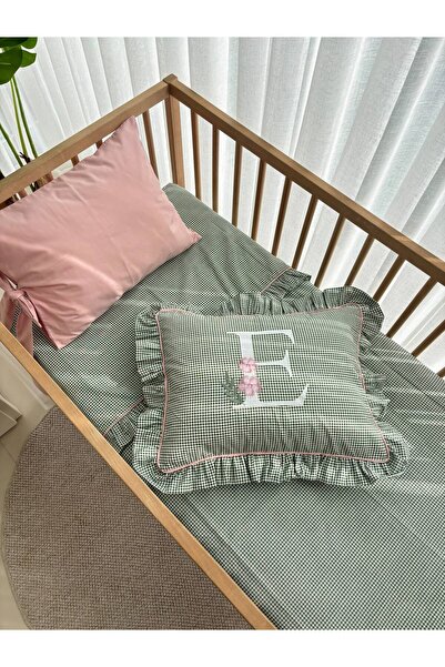 GAYE EV TEKSTİLİ Embroidered Baby Crib-Park Bedding Set 100% Cotton