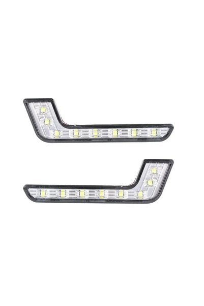 OEM Φώτα Ημέρας LED L-Shape 2 Τεμάχια