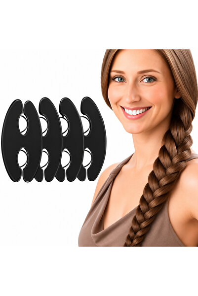 zola Set of 4 hair braiding devices, easy to use, black