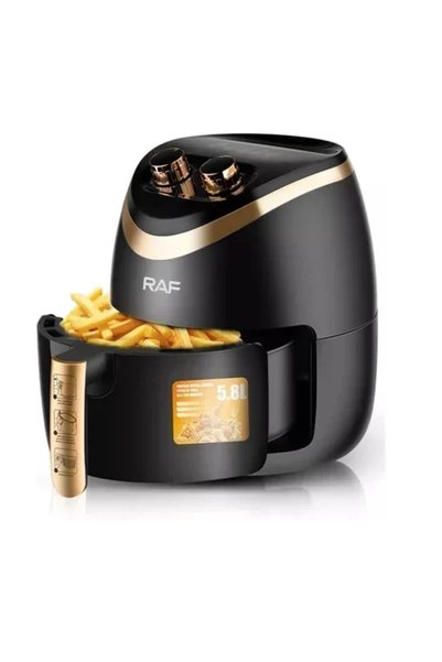OEM Φριτέζα αέρος με χωρητικότητα 5.8L Air fryer 1500W RAF R.5232B σε μαύρο χ...
