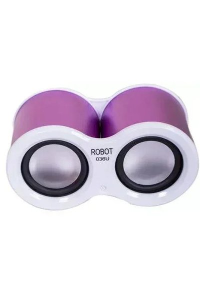 OEM Ασύρματο ηχείο Bluetooth - μωβ Robot 036U