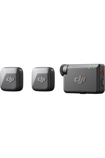 DJI Microfon Lavalieră Mini Wireless cu 2 Transmițătoare și 1 Receptor, 400m,...