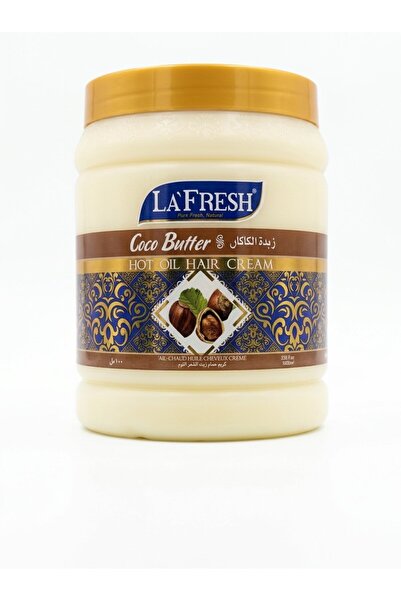 La Fresh LA’FRESH Coco Butter Hot Oil Hair Cream (1000ml / 33.8 Fl Oz)