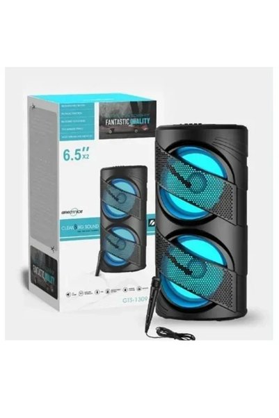 OEM Ασύρματο ηχείο karaoke Bluetooth με μικρόφωνο GTS-1309 σε μαύρο χρώμα