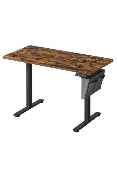 SONGMICS Birou electric reglabil pe înălțime, 120x60x(72-120) cm, Memorie 4 p...