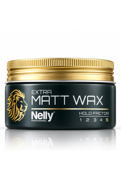 Nelly Professional Ceară de păr pentru bărbați, Extra Matt Wax, fixare putern...