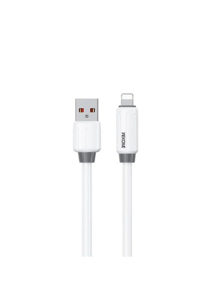 OEM Καλώδιο φόρτισης WK (WDC-27i) USB-Α σε Lightning - 1m σε λευκό χρώμα