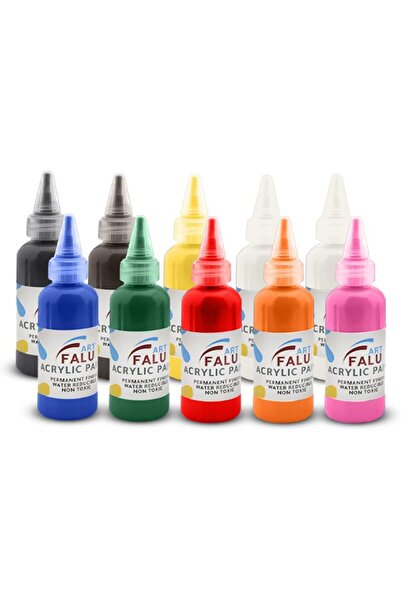 Generic Set of 10 non-toxic acrylic colors