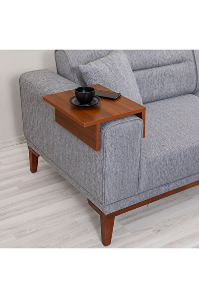 Asi Home Suport Accesoriu Vandor, Nuc, 39x16x32 cm, 100% Lemn de Carpen
