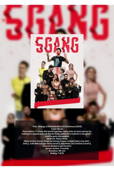 OEM Infographic Poster 5Grup: A Different Kind of Christmas, Vloggers Collect...