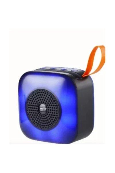 OEM Mini φορητό ασύρματο ηχείο Bluetooth με RGB LED φωτισμό X-16 μαύρο/Μπλε