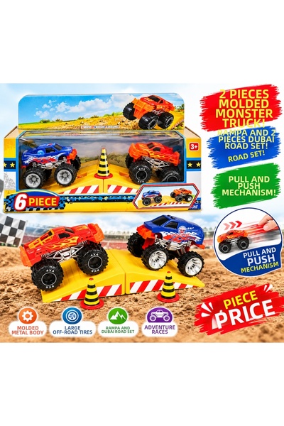 kumkumticaret Snt30606 6 Pcs Truck (the Price Is for 6 Pieces)