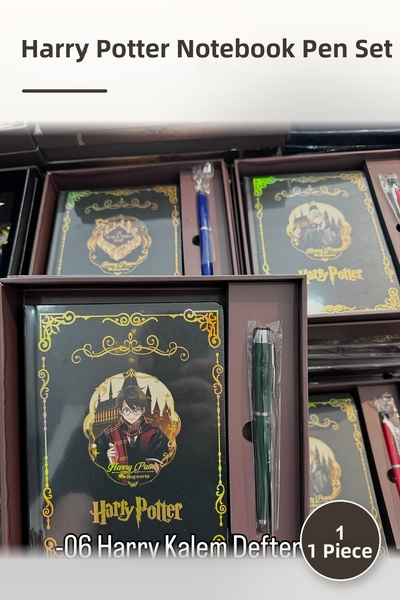 Yenilig 1 Piece Harry Potter Notebook Pen Set