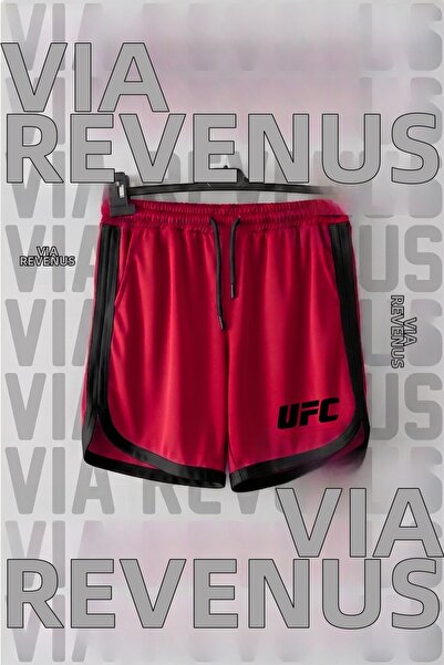 Vordevia Ufc Ulti Printed Piped Detail Jarse Sports Training Shorts