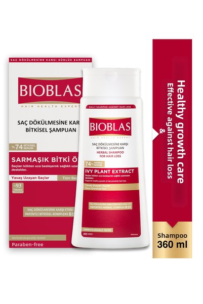 Bioblas Șampon pentru păr lent îngroșat împotriva căderii părului 360 ml cu e...