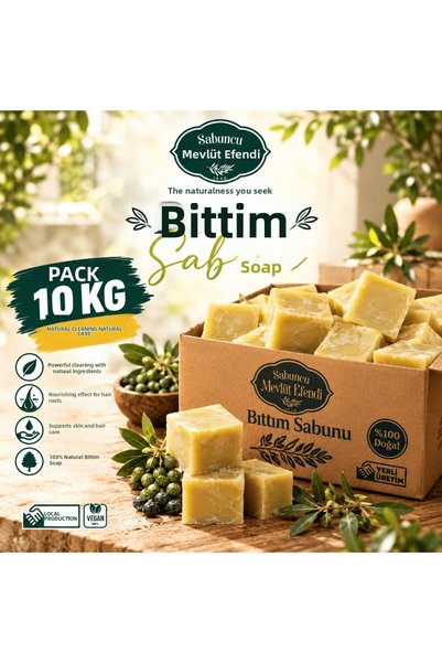 Sabuncu Mevlüt Efendi Bıttım Soap 10 kg (Bulk-Unpackaged)