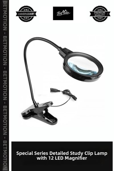 Generic Brand Special Series Detail Work Clamp-On Lighting Nikula-12 Illumina...
