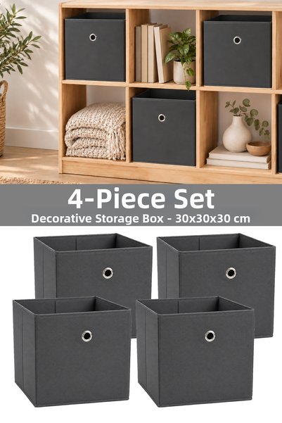 Meleni Home 4 ks organizér do skrinky - organizér na hračky a bielizeň, košík...